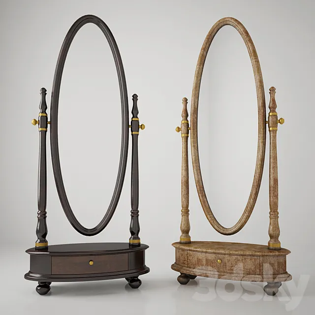 Floor mirrors 3DModel