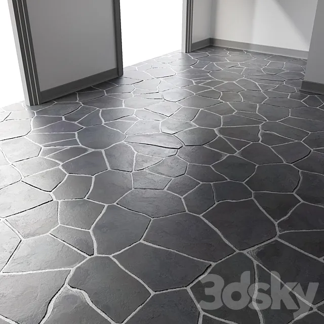 Floor Stone | PBR | 4K | PNG | Seamless 3DModel