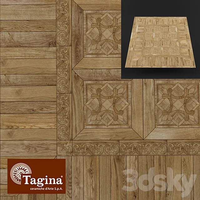 floor tagina woodays 3D Model