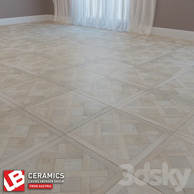 Floor tiles Trend LB-Ceramics 3D Model