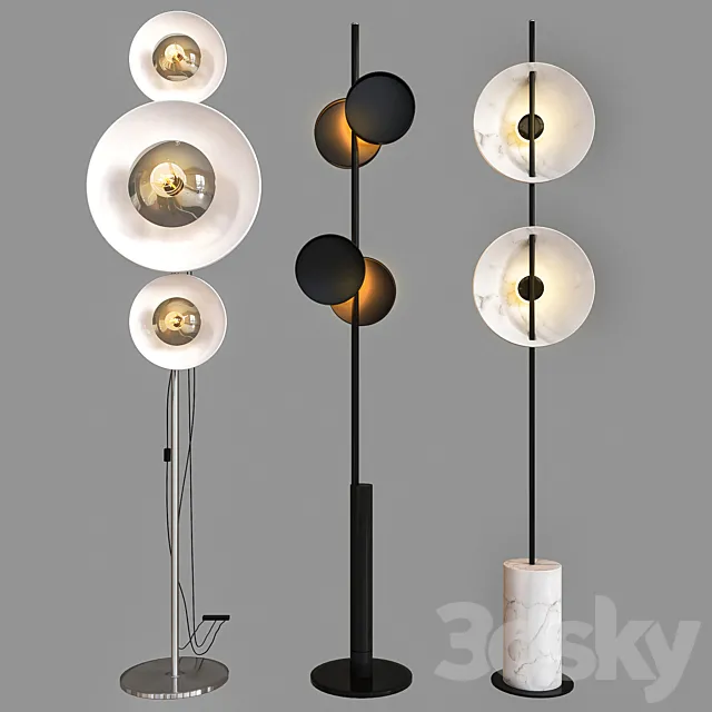 floorlampset_01 Free Download