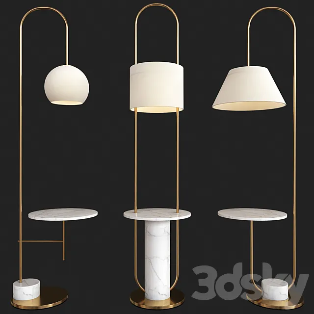 floorlampset_02 3DModel