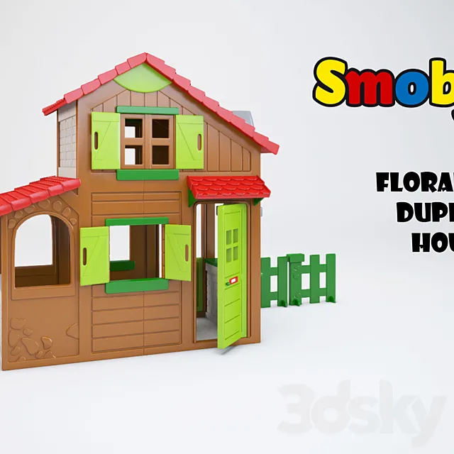 Floralie Duplex House 3D Model