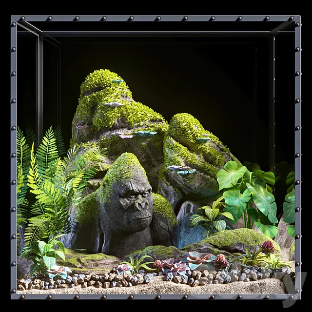 Florarium 3D Model