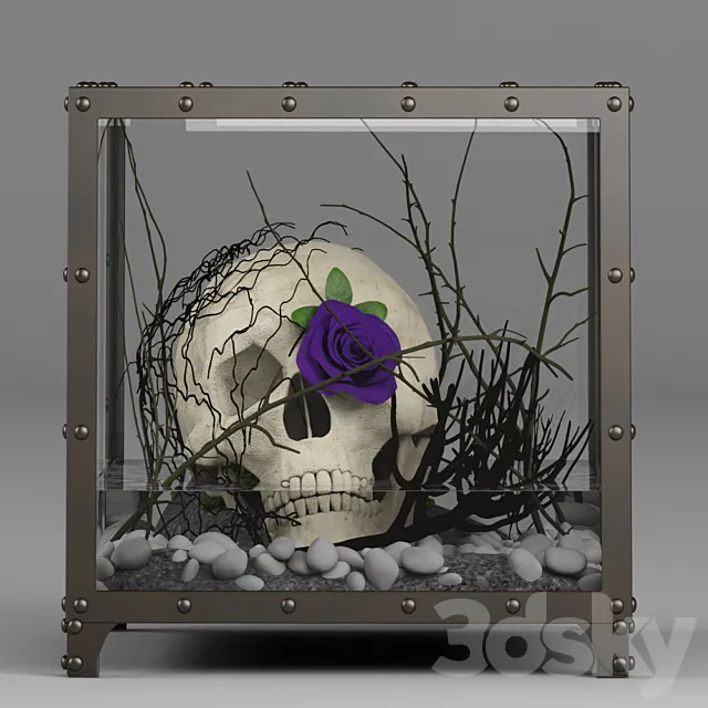 Florarium_death 3D Model