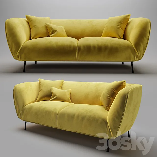 Florence Sofa 3D Model