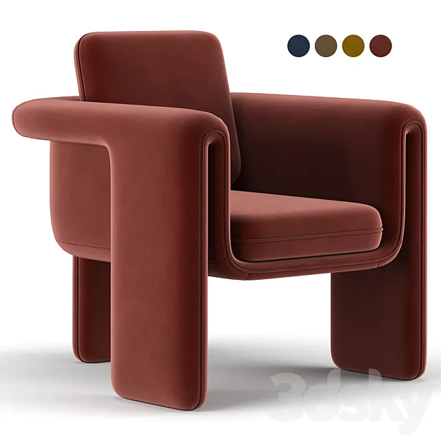 Floria Chair 3D Model