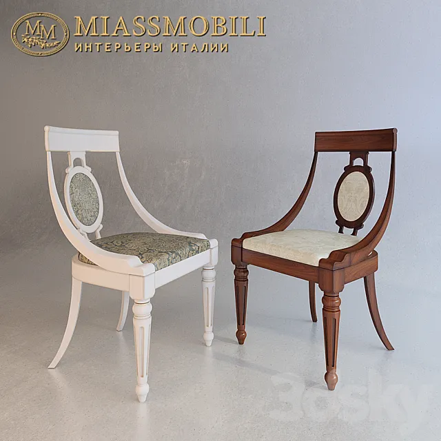Floriana chairs from Miassmobili 3D Model
