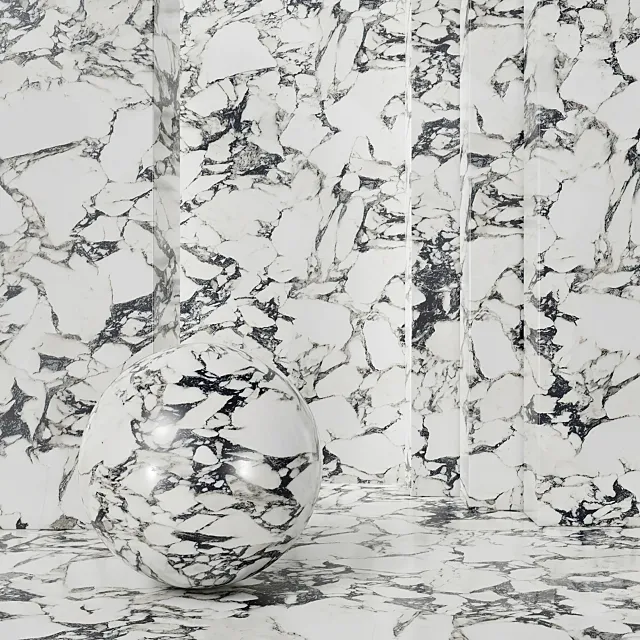 Florim Pebble marble from B & W_Marble 3DModel