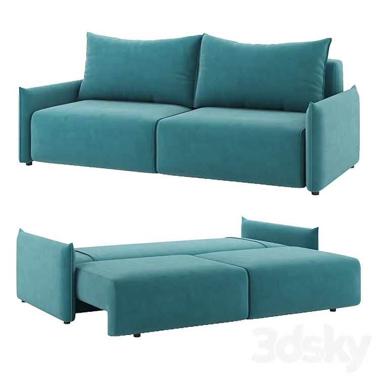Floris sofa 3D Model Free