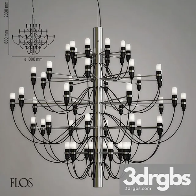 Flos 2097 50 holder chrome 3D Model Free