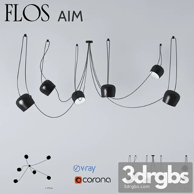 Flos Aim 6 Designed By R E Bouroullec 1 3D Model Download