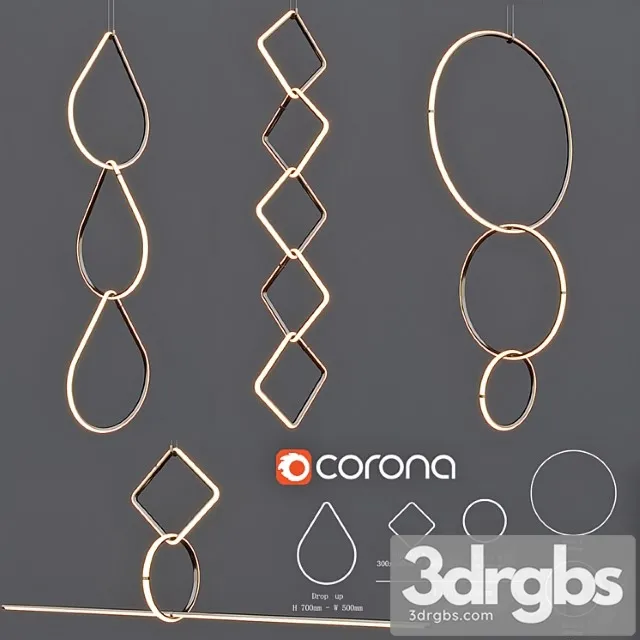 Flos arrangements elements01 3D Model Free