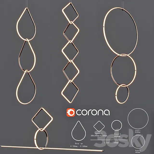 Flos Arrangements Elements01 3D Model