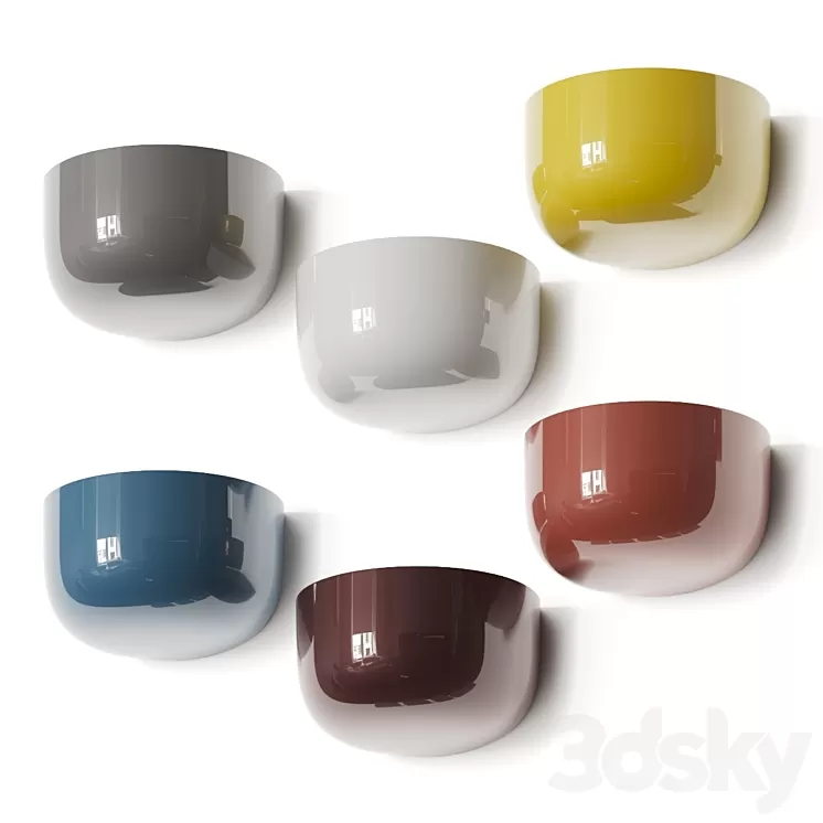 Flos Bellhop Wall Up Lamp 3D Model Free