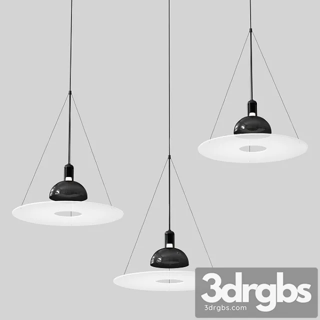 Flos FRISBI Direct Light Pendant Lamp 3D Model Free