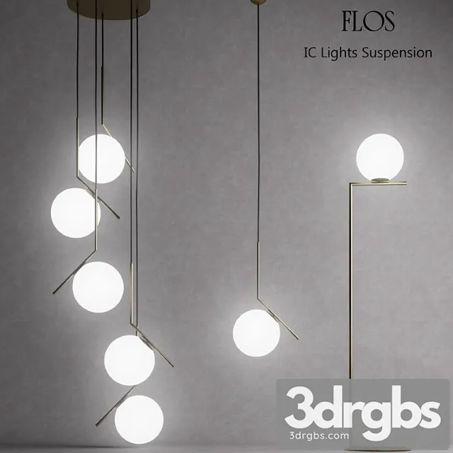 Flos Ic Lights 1 3D Model Free