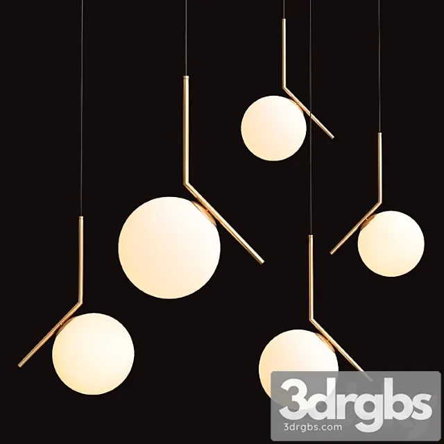 Flos Ic Lights 3 3D Model Download