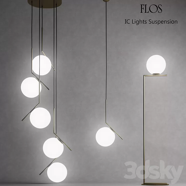 Flos IC Lights 3D Model