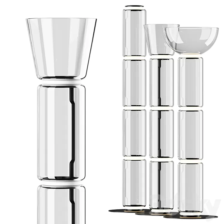 Flos NOCTAMBULE 3D Model