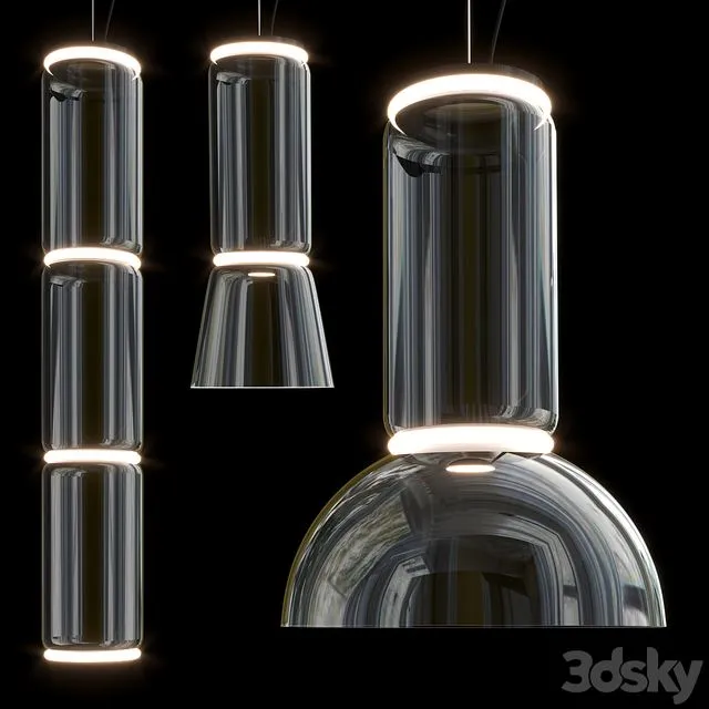 Flos Noctambule Collection 3D Model