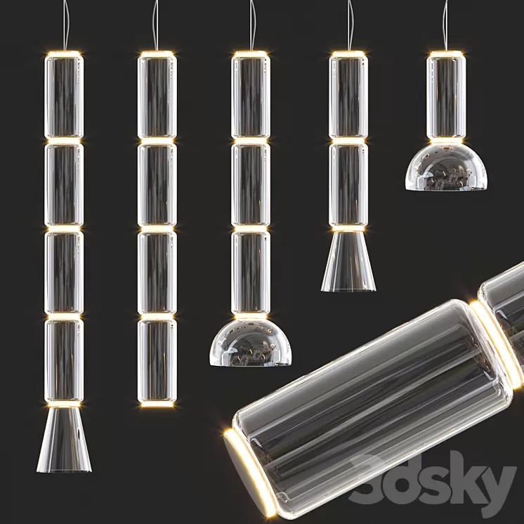 Flos Noctambule Collection - BIG 3D Model