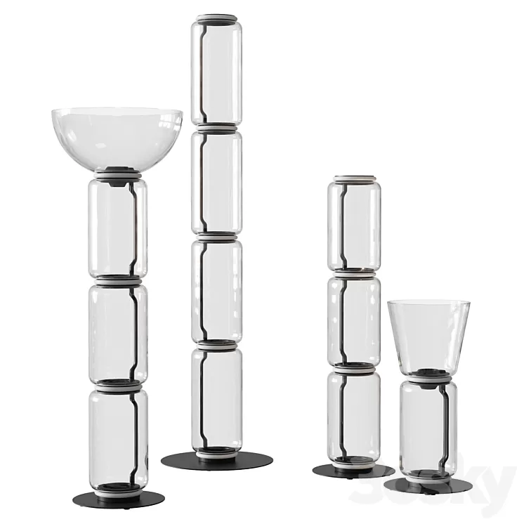 Flos noctambule floor 3D Model Free