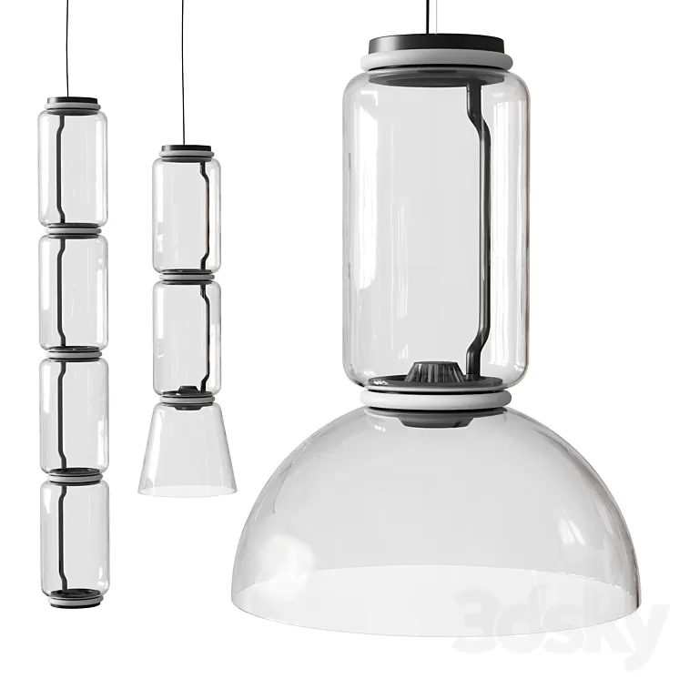 Flos Noctambule Suspension 3D Model
