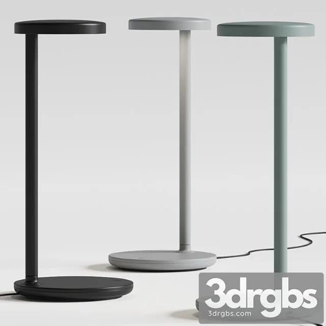 Flos Oblique Table Lamps 3D Model Free