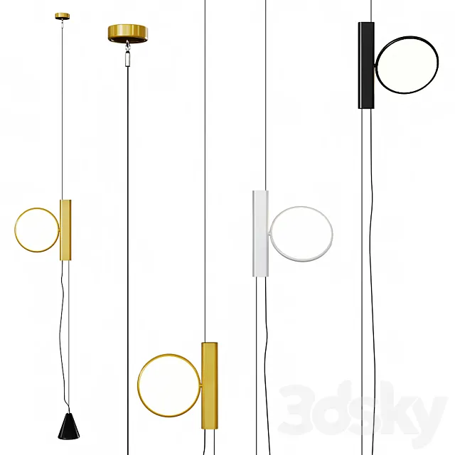 Flos OK by Konstantin Grcic 3D Model