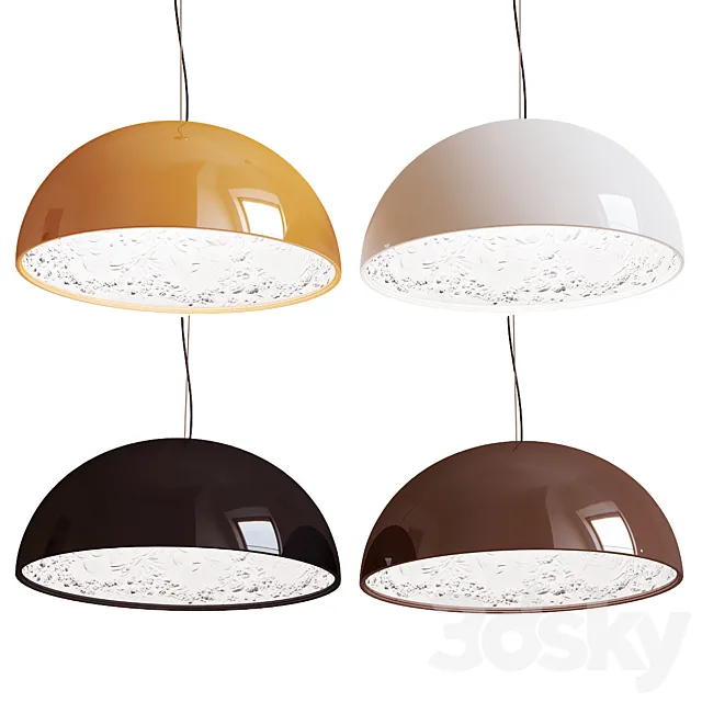 Flos Skygarden - 4 Lamps 3D Model
