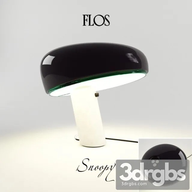 Flos Snoopy Table Lamp 3D Model Free