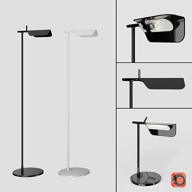 FLOS Tab F Tab T 3D Model