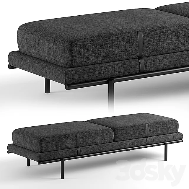 Flou bench bond 3DModel