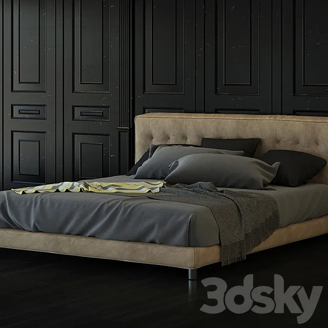 FLOU Doze bed 3DModel