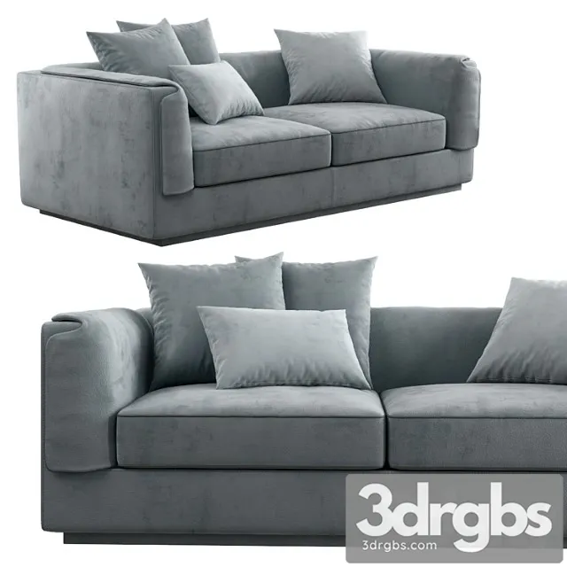 Flou gentleman sofa 2 3D Model Free