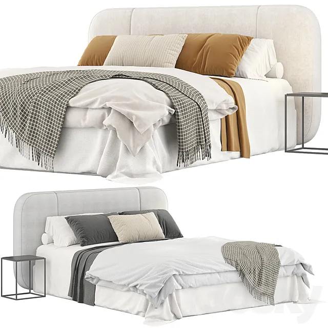 Flou olivier bed 3D Model