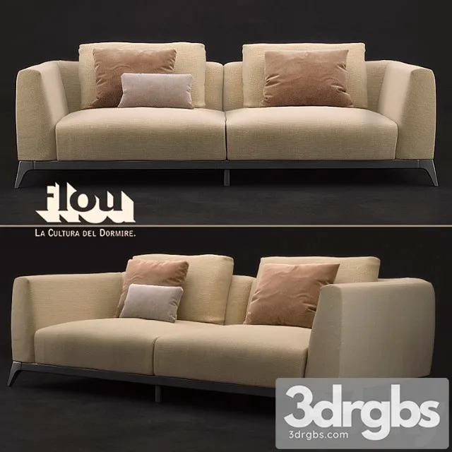 Flou Olivier Composition B 3D Model Free