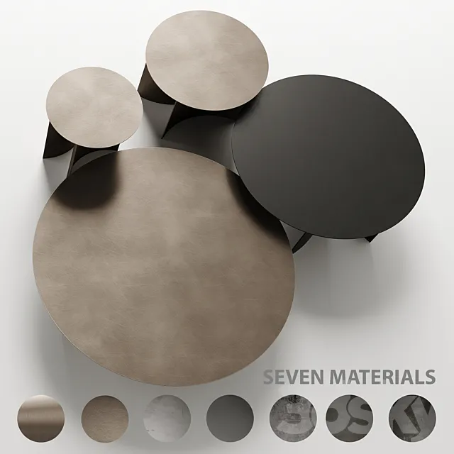 FLOU PIERRE 2022 COFFEE TABLE 3D Model