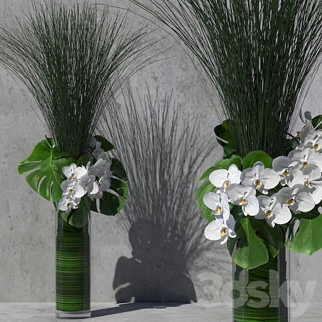 Flower Arrangement 3D Model