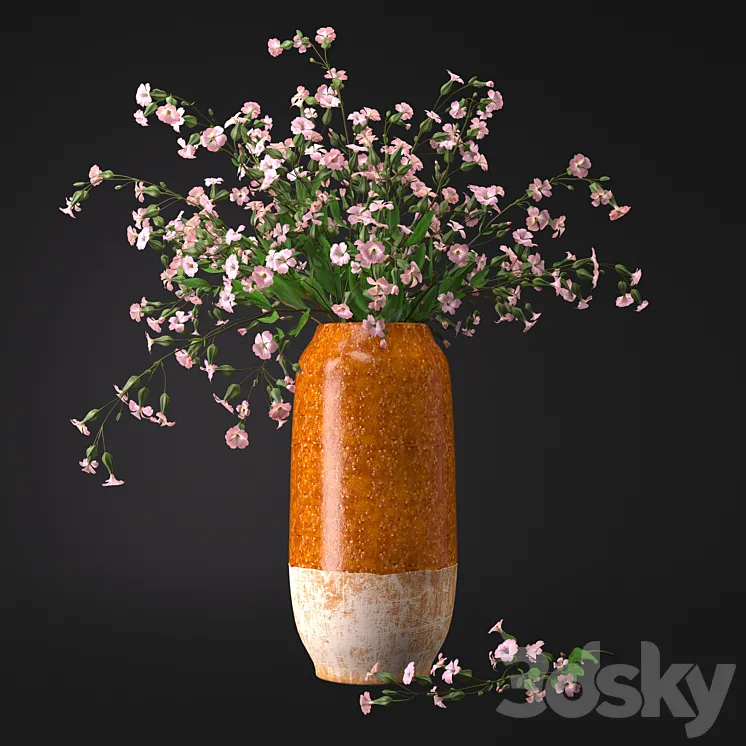 Flower arrangement_005 3D Model Free