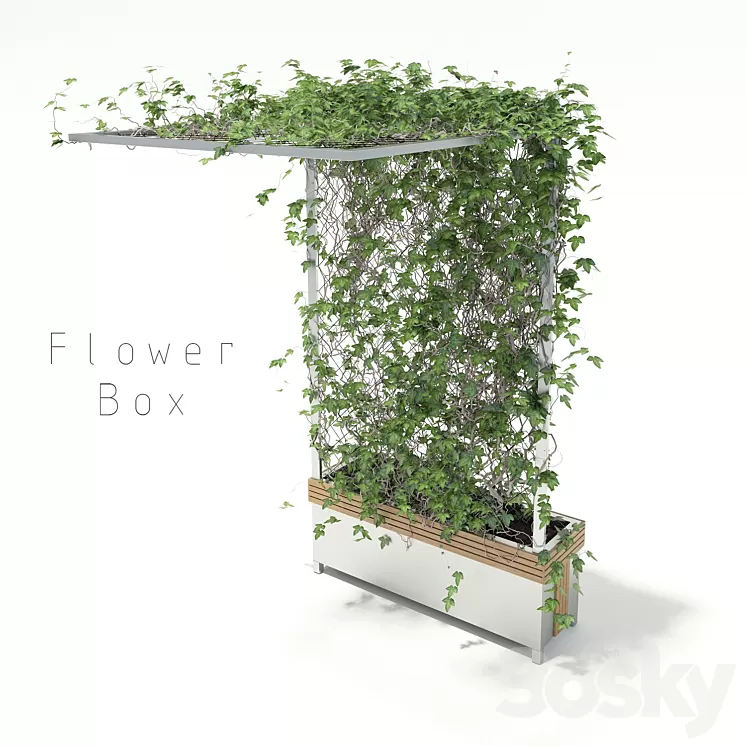 flower box 3D Model