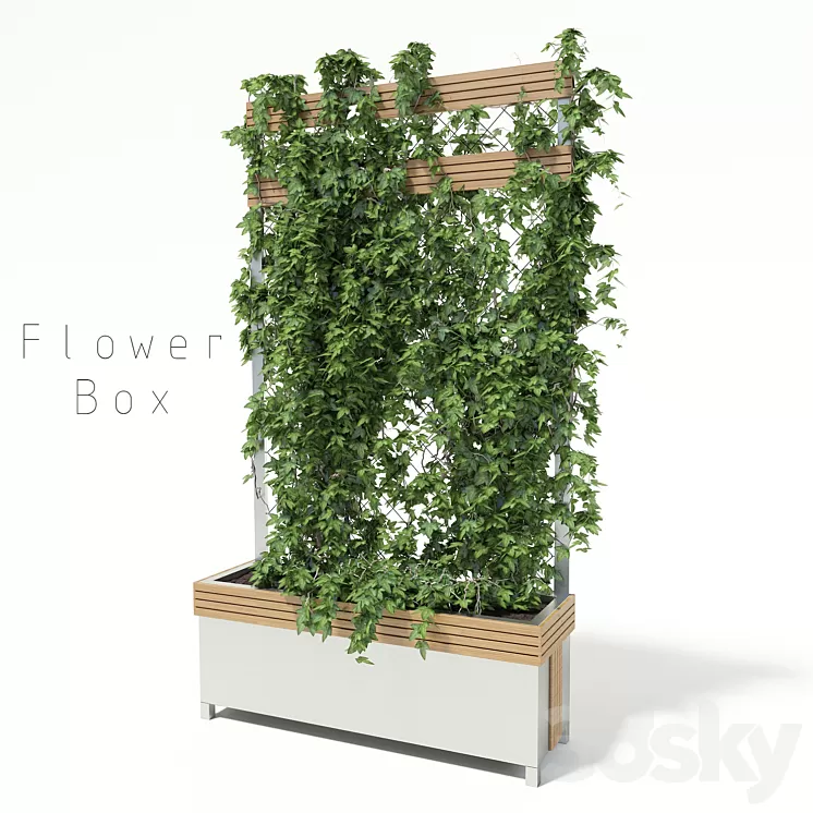 flower box 3D Model