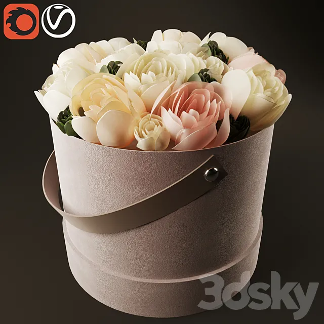 FLOWER BOX 3DModel