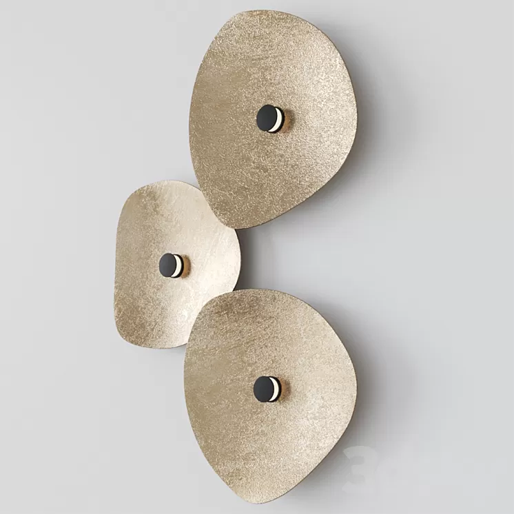 Flower by Egoluce Sconce Wall Lamp 3D Model Free