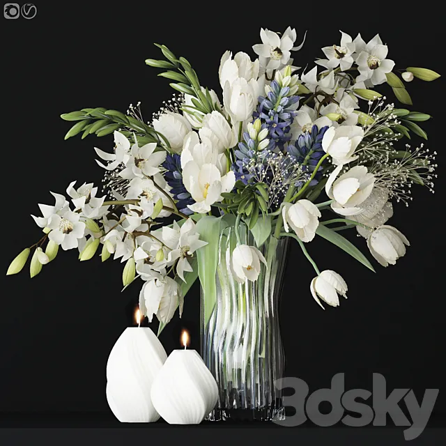 Flower composition - 03 3D Model