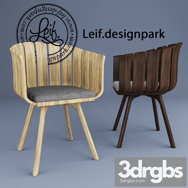 Flower cup chair 2 3D Model Free