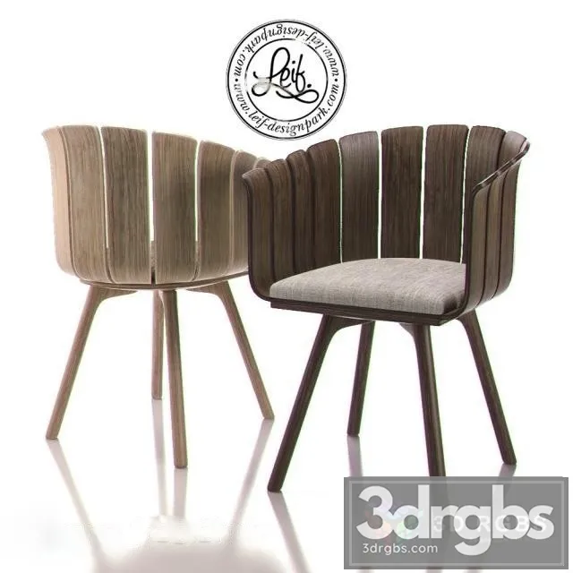 Flower Cup Chair 3D Model Free