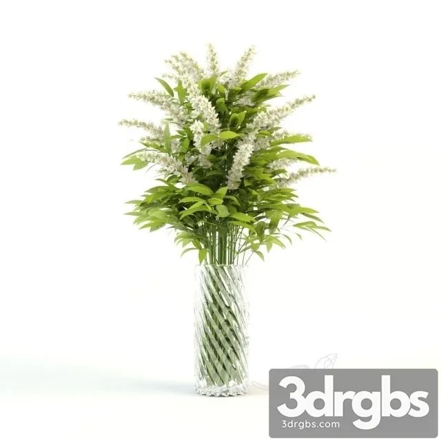 Flower In A Vase 3D Model Free