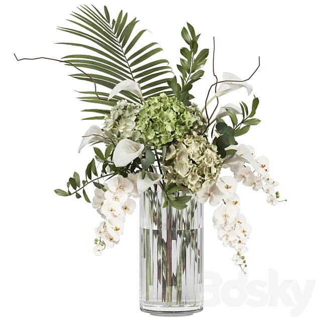 Flower in Vase 19 3D Model